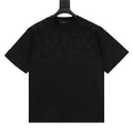 Louis Vuitton SS26 Tonal Monogram Jacquard & LV Logo Embroidered T-Shirt