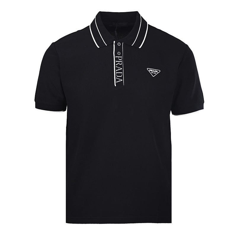 Prada Polo Shirt – Luxury Piqué Cotton Slim Fit